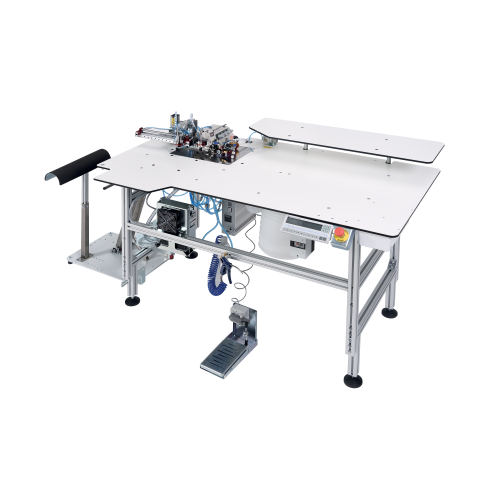 Automatic Serging Unit For Front And Back Panels